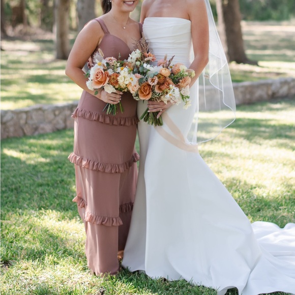 Revelry Sloane Chiffon Dress - Picture 4 of 5